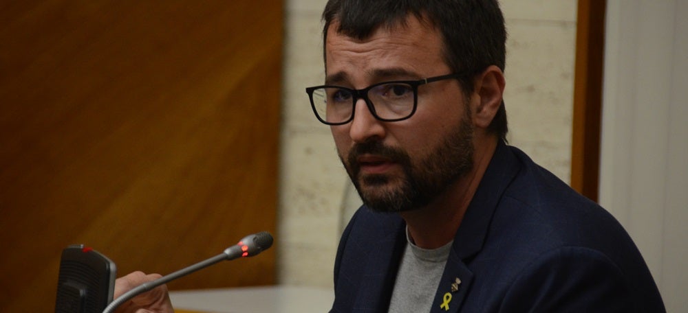 El regidor Santi Valls. Autor: David B. 