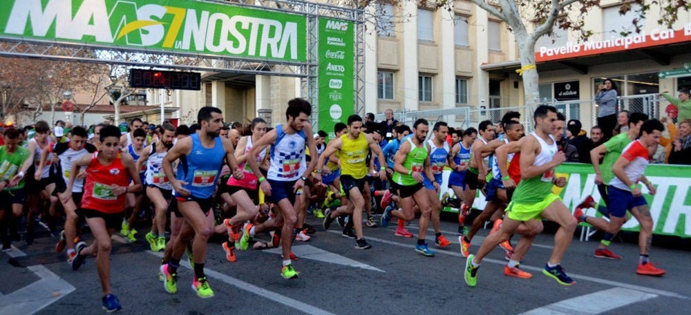 Foto portada: la cursa de cap d'any del 2017. Autor: David B. 
