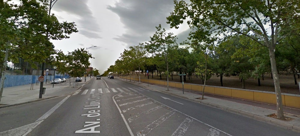 Foto portada: l'avinguda de Lluis Companys. Foto via Google Street View. 