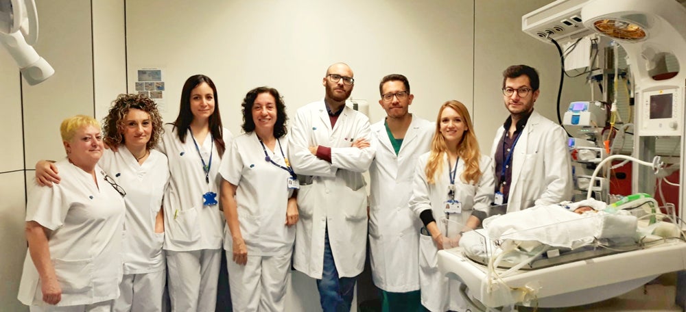 Equip mèdic gastrosquisis Hospital Taulí. Autor: Cedida.