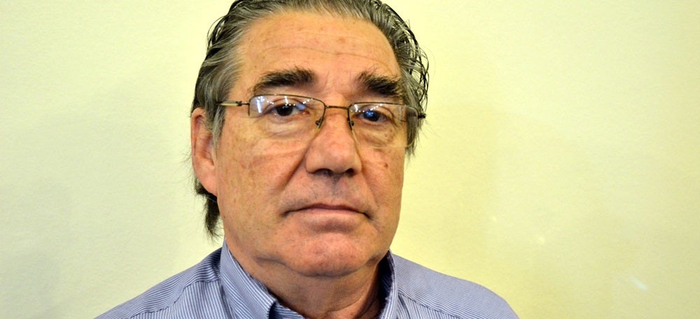 Foto portada: el presidente de la Asociación de Vecinos de Espronceda, Andrés Avellaneda. Autor: J.d.A.