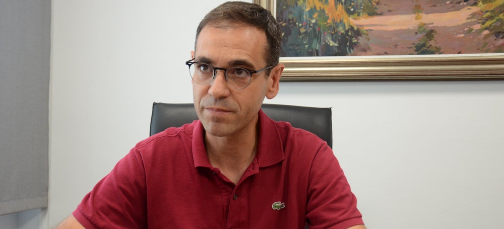 Ignasi Giménez, president del Consell Comarcal. Autor: David B.