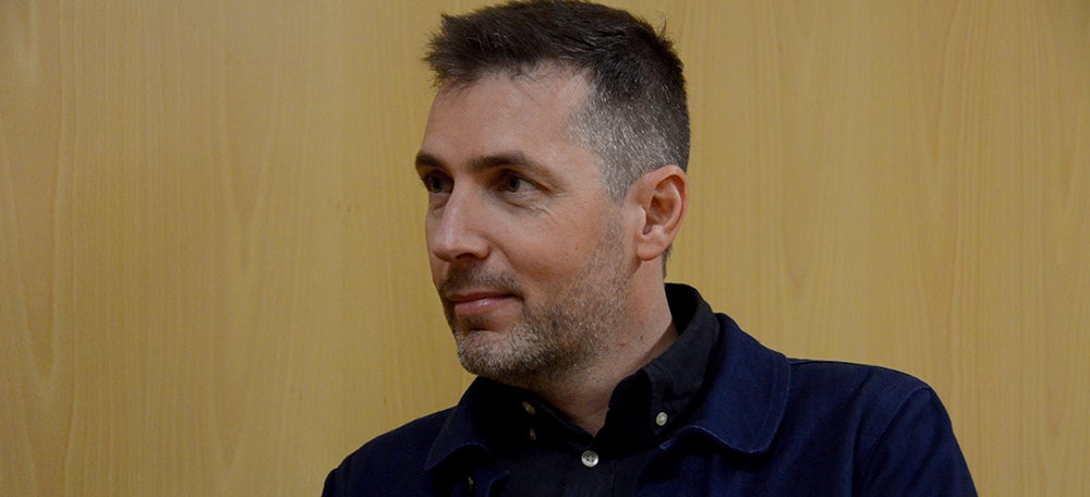 Franquesa, durant l'entrevista. Autor: David B. 