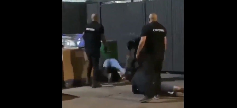 Foto portada: captura del vídeo pujat a Twitter.