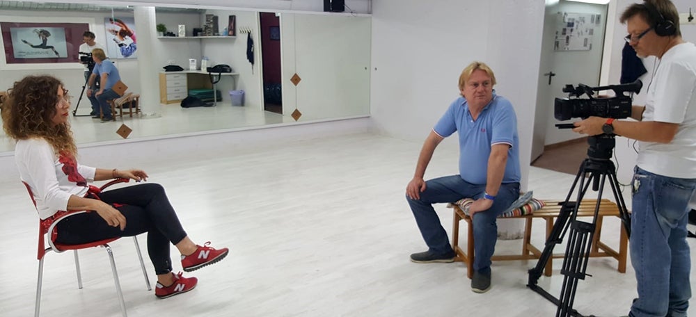 Gravació Marimar Luque. Autor: Cedida.