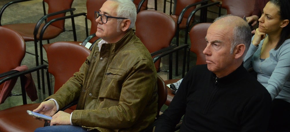 Foto portada: Toni Font i Oriol Vega, aquest divendres. Autor: David B.