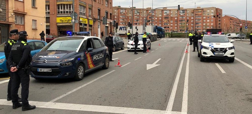 Control policial Mossos, Policia Nacional i Policia Municipal
