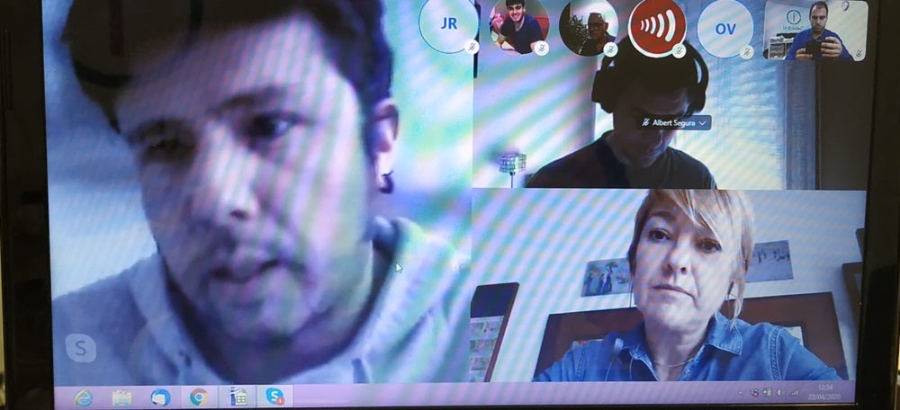Foto portada: captura de vídeo de la roda de premsa telemàtica de Lourdes Ciuró. Autor: J.d.A. 