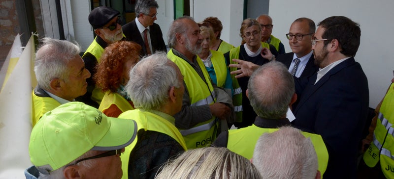 Foto portada: Iaioflautas en una acción en el Taulí. Autor: David B.