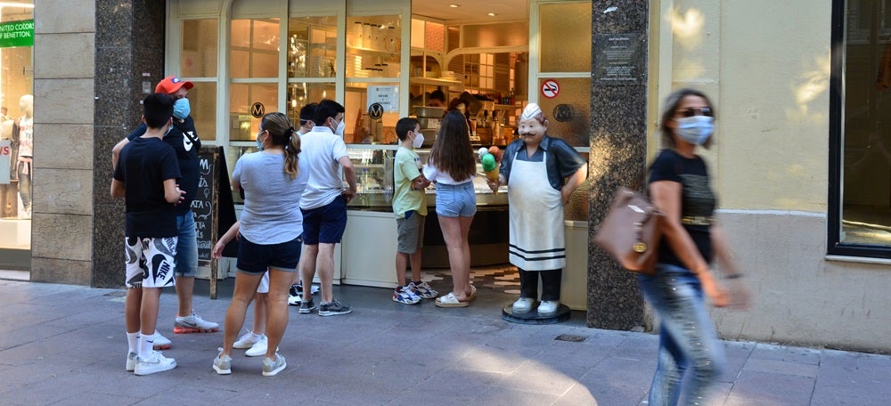 La Rambla, durant el desconfinament. Autor: David B.