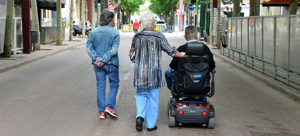Vianants a la Rambla, aquest dissabte. Autor: David B.