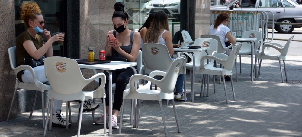Terrasses obertes. Autor: David B. 