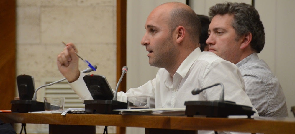 El alcaldable de Cs, Adrián Hernández. Autor: David B. 