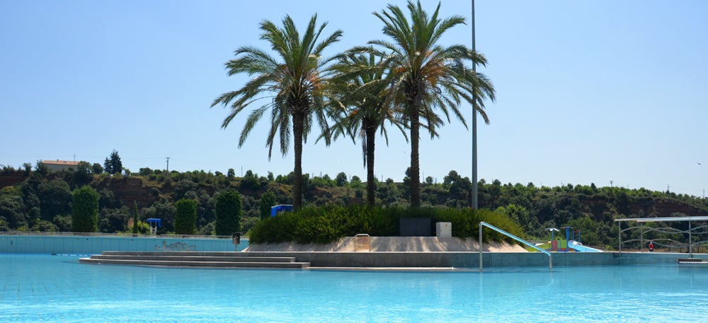 La Bassa de Sant Oleguer. Aquest dimecres. Autor: David B.