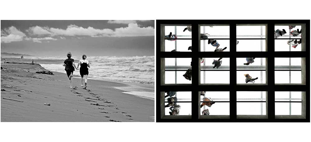 Foto portada: a l'esquerra la foto guanyadora. A la dreta, l'accèssit.