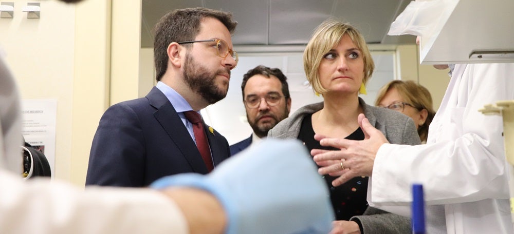 Foto portada: Pere Aragonès, Juli Fernàndez i Alba Vergès. Autor: cedida. 