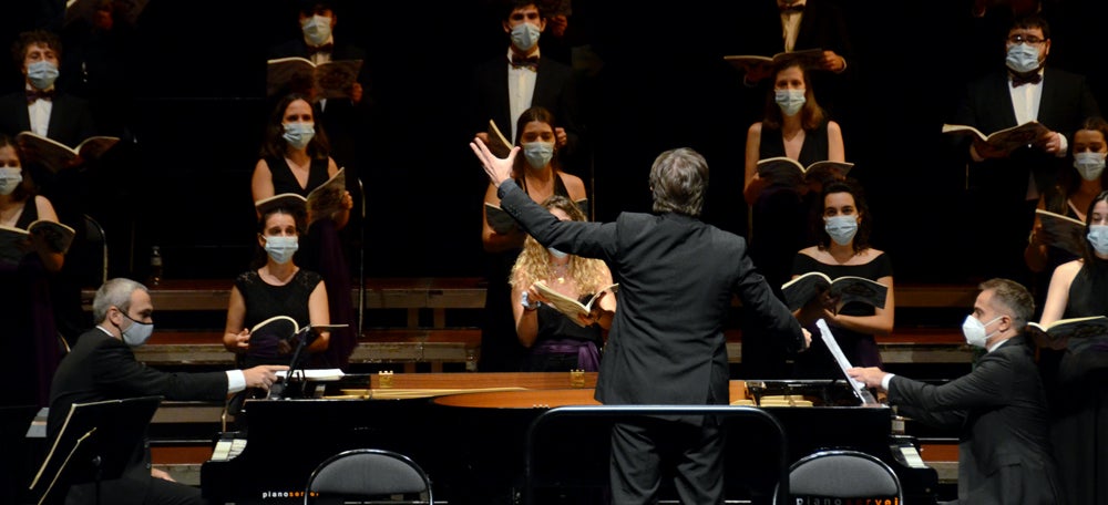 Foto portada: primer concert de l'OSV a La Faràndula aquesta temporada. Autor: David B. 