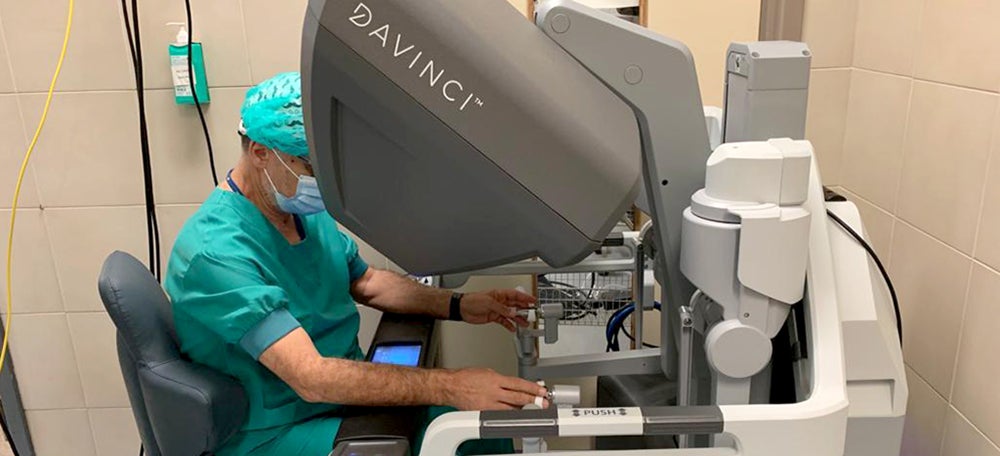 robot Da Vinci. Autor: Cedida
robot Da Vinci