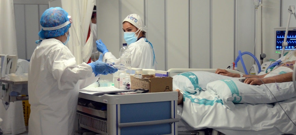 Foto portada: UCI del Frontal Gran Via, fa unes setmanes. Autor: David B. 
