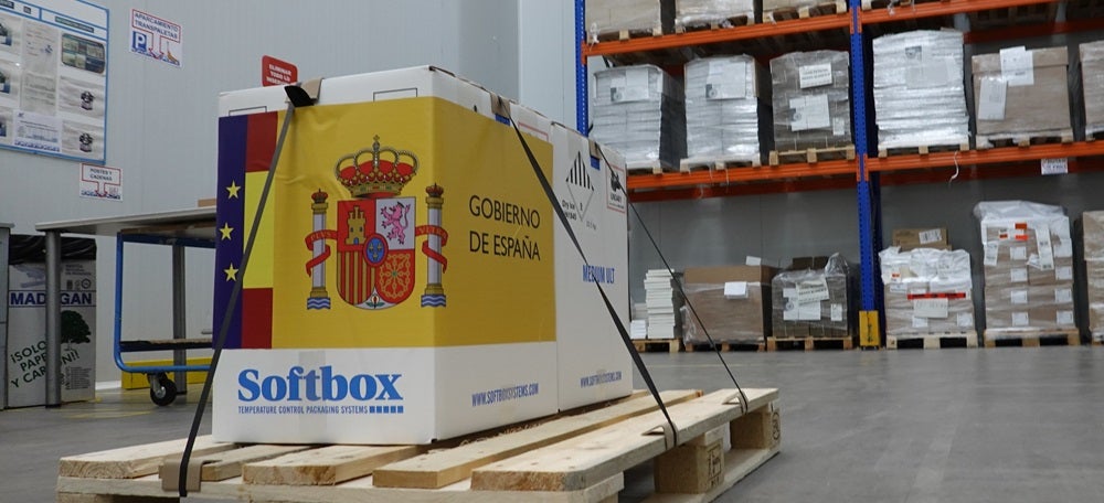 Imatge de les primeres vacunes que arriben a l'Estat el 26 de desembre del 2020 (Horitzontal)