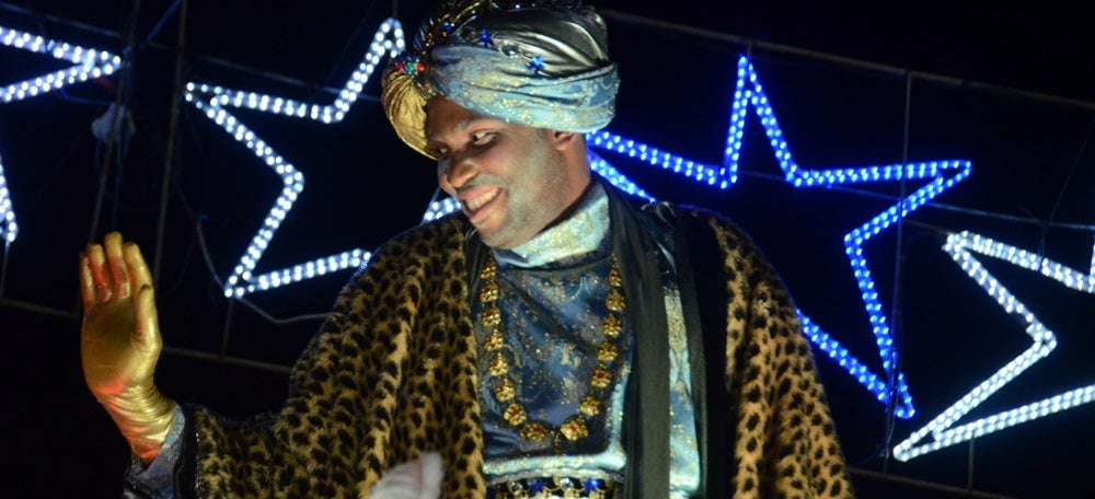 Foto portada: el rei Baltasar, en la cavalcada d’aquest any 2020. Autor: David B.