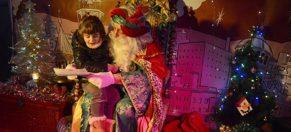 Foto portada: el patge reial a Ca n’Oriac. Autor: David B.