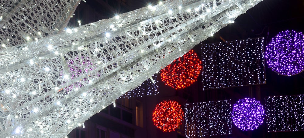 Foto portada: estrella i llums de Nadal. Autor: David B.
