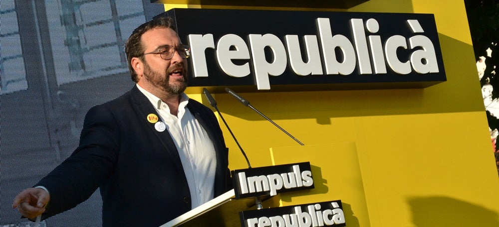 Foto portada: Fernàndez, en una imatge d’arxiu durant la campanya de les municipals de 2019. Autor: J.d.A.