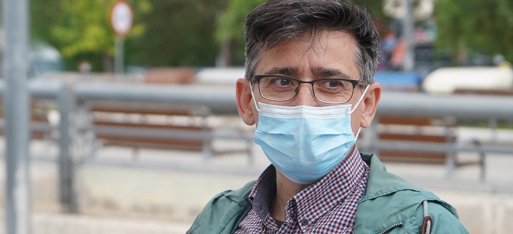 Foto portada: el regidor de la Crida Lluis Perarnau. Autor: cedida. 
