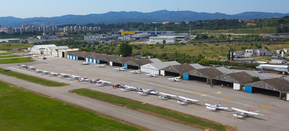Foto portada: Vista de l’aeroport de Sabadell. Autor: Cedida.