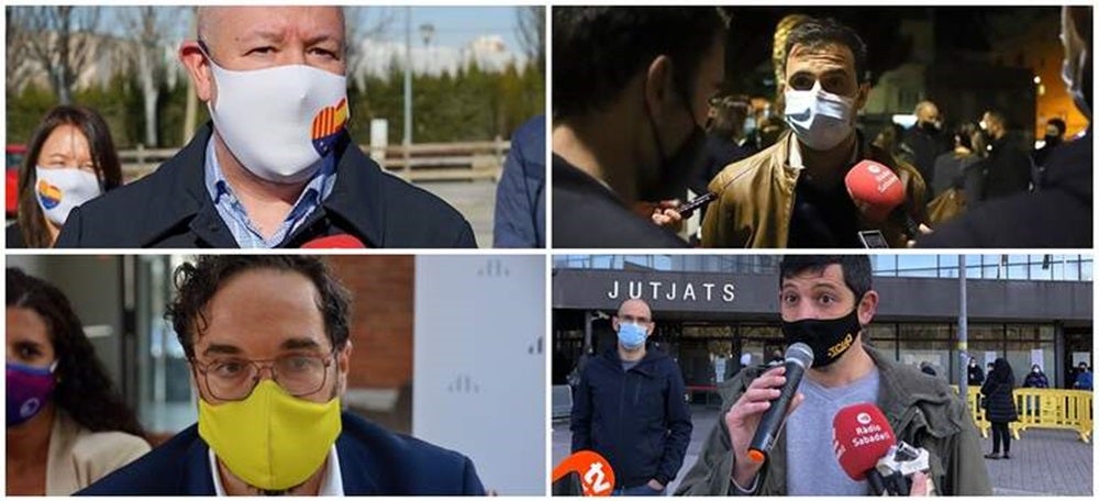 Joan García, Pol Gibert, Juli Fernàndez i Xavier Pellicer.