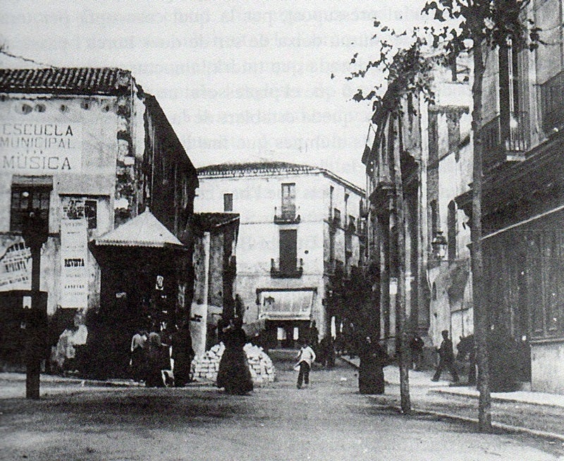 Seu de l'Escola Municipal de Música l'any 1898.