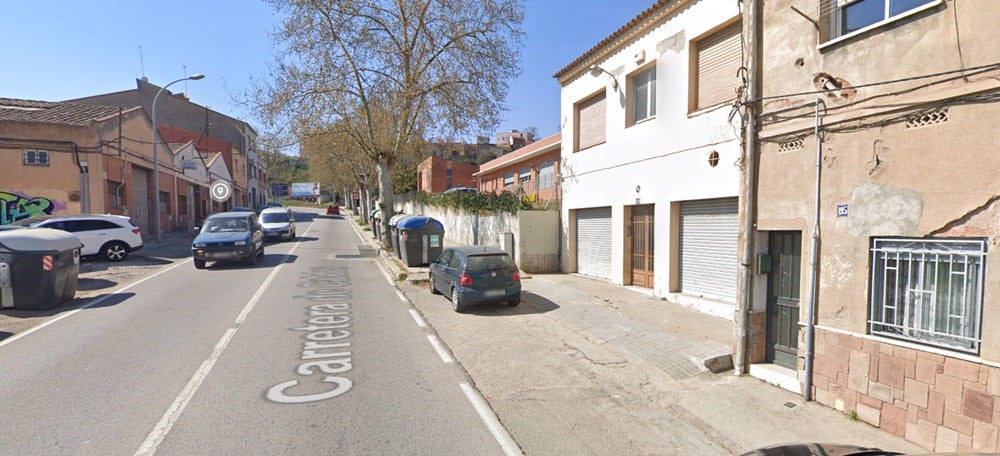 Foto portada: punt de la carretera de Caldes on es va produir l'accident: Autor: Google Street View.