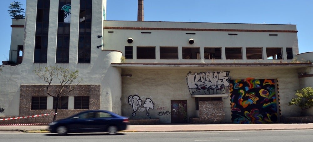 La nau central de l'Artextil, fa alguns mesos. Autor: J.d.A.