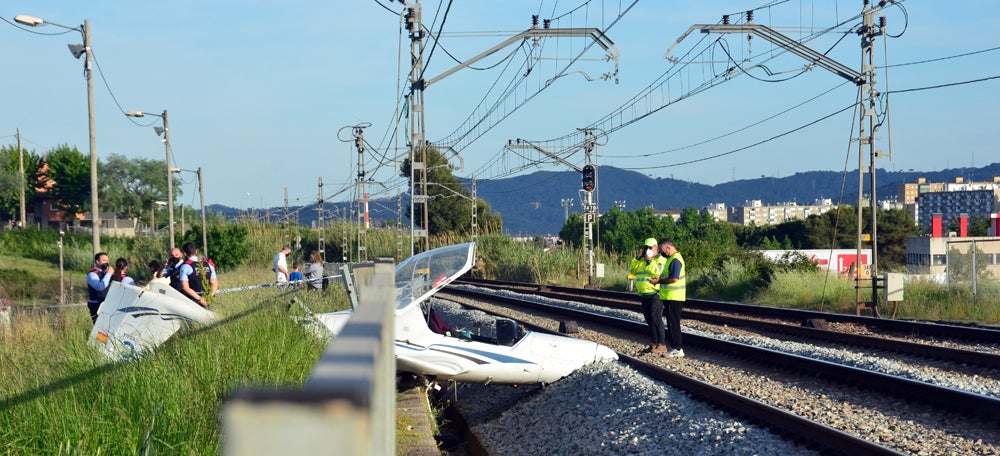 Avió estavellat aquest dissabte. Autor: David B.