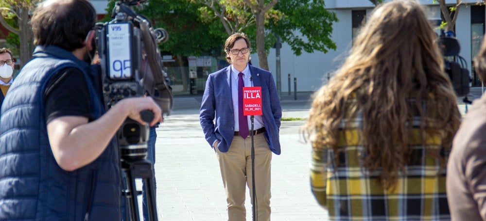 Foto portada: Illa, aquesta tarda al Parc Taulí. Autor: M.Centella. 