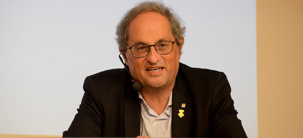 Quim Torra. Autor: David B.