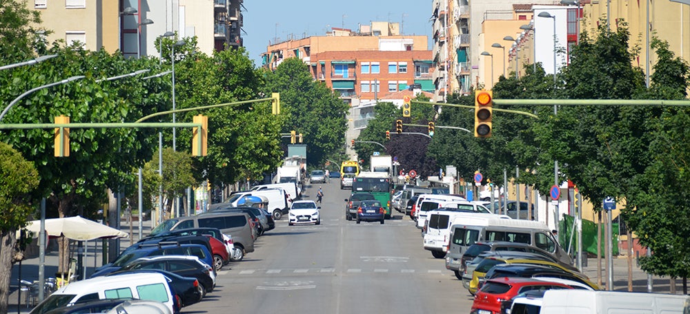 Passeig Espronceda. Sabadell cap als 260.000 habitants? Autor: David B.