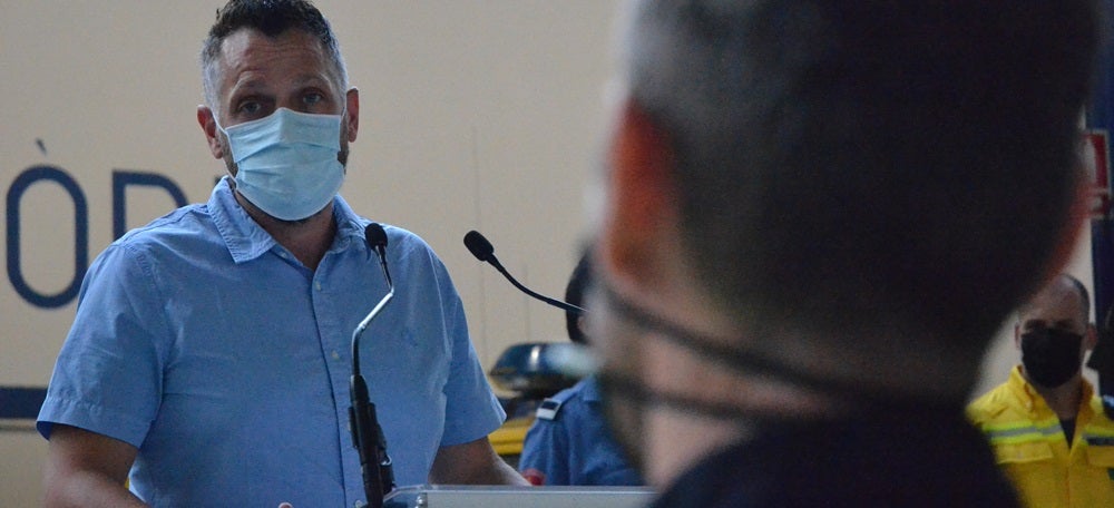 El regidor Jesús Rodríguez. Foto portada: J.d.A. 