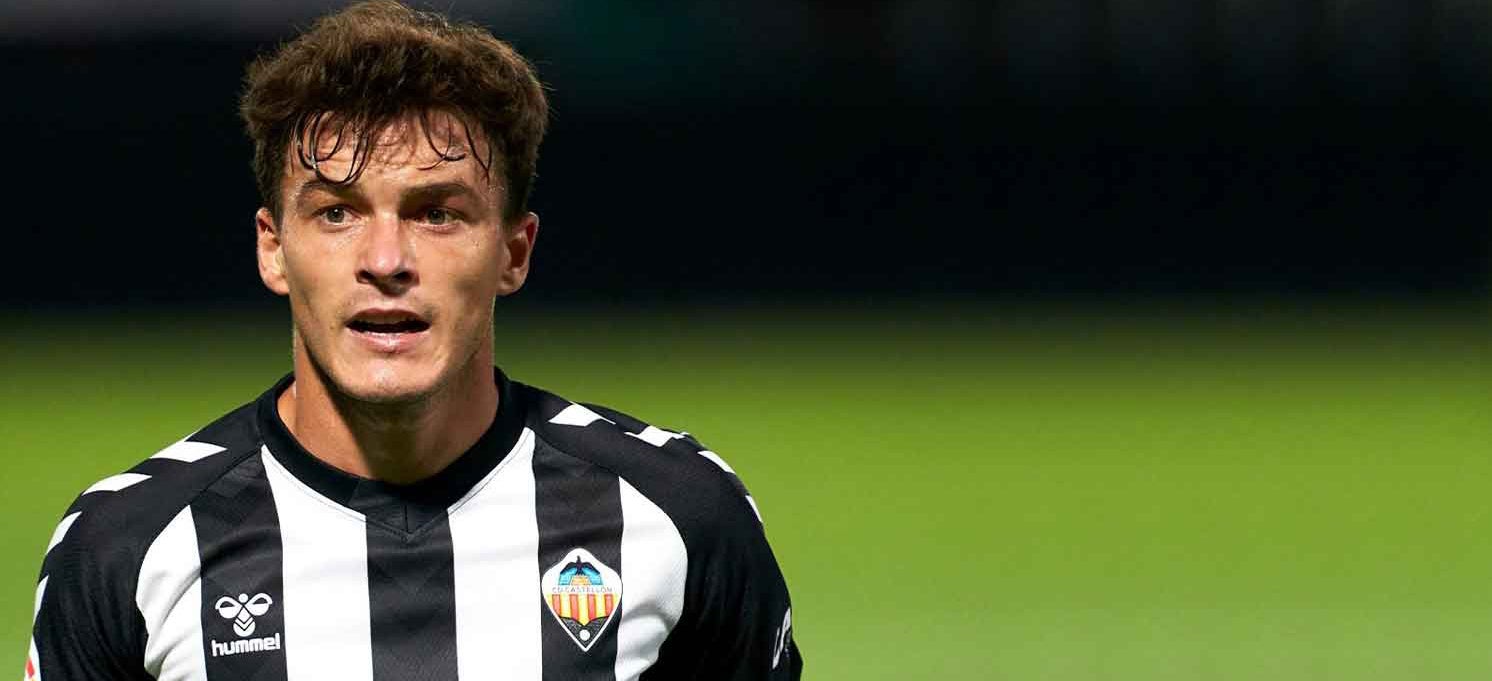 Joseba Muguruza durant un partit amb el Castellón. Autor: expectedscore.com.