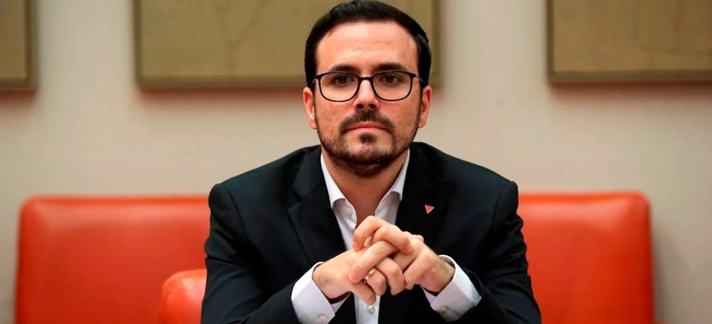 Foto portada: el ministro de Consumo, Alberto Garzón. 