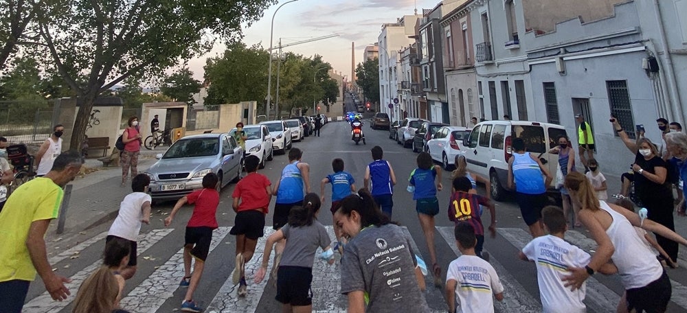 La Milla Urbana de Covadonga, torn infantil. Autora: J. Ramon