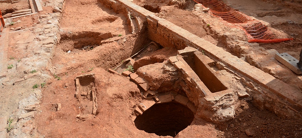 Troballes època romana. Carrer Salut. Autor: David B.
