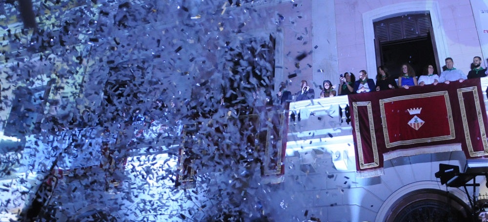 Foto portada: el pregó de la Festa Major, l'any 2019. Autor: David B. 