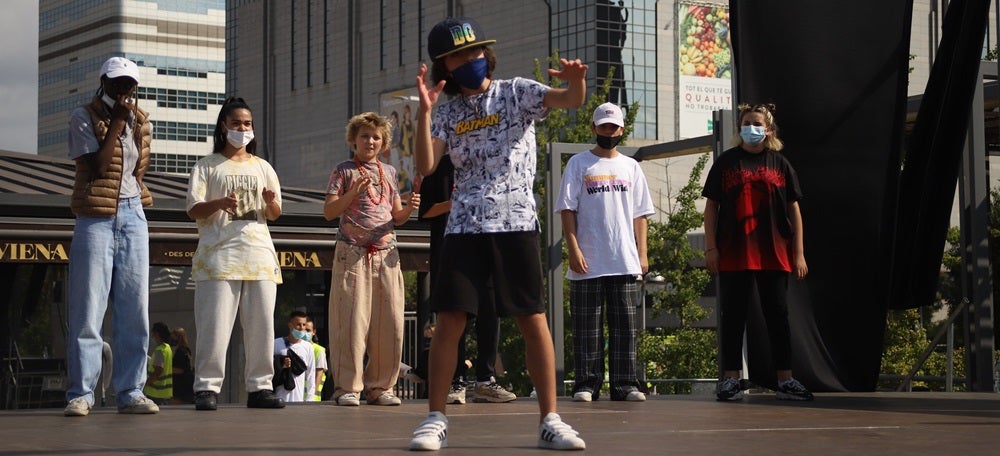 Foto portada: un moment del festival de cultura urbana Be Soul Battle Kids, aquest dissabte al matí. Autora: Alba Garcia.