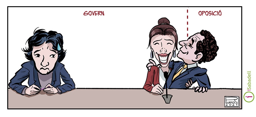 'Govern i oposició II' (10/10/21). Autor: R. Surroca 
