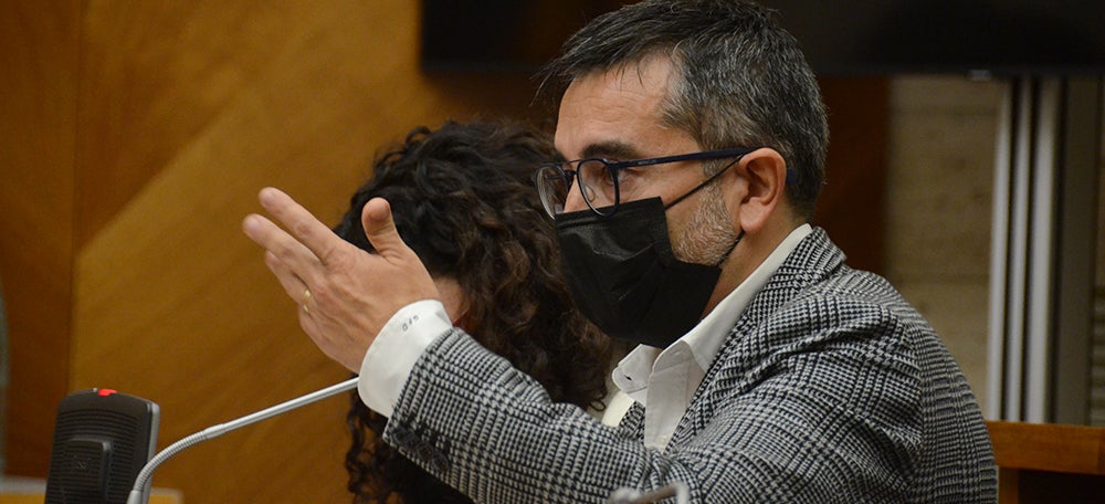 Foto portada: el portaveu republicà a l'Ajuntament, Gabriel Fernàndez. Autor: David B. 