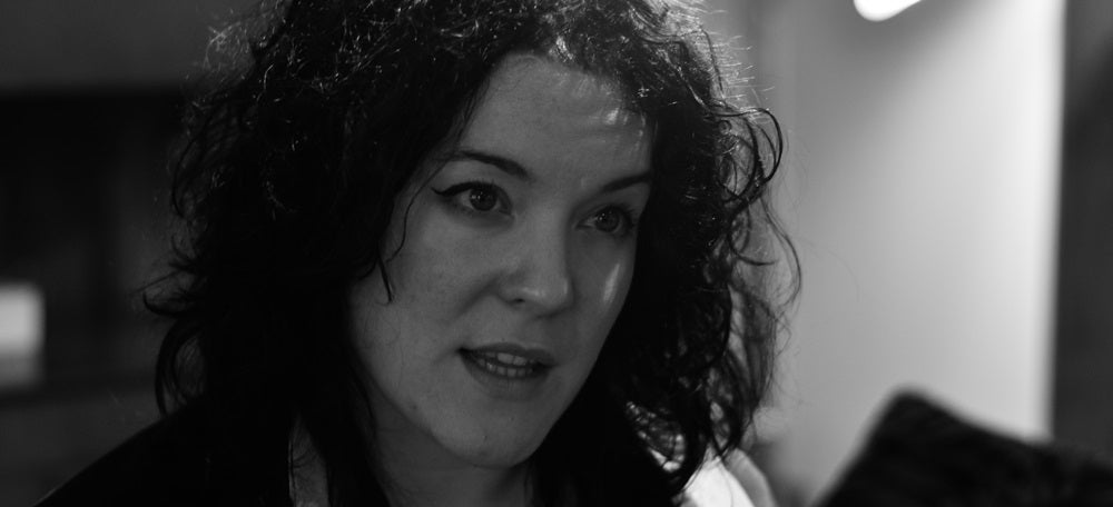 Noemí Casquet, durant l'entrevista, realitzada en un hotel barceloní. Autor: David Chao.