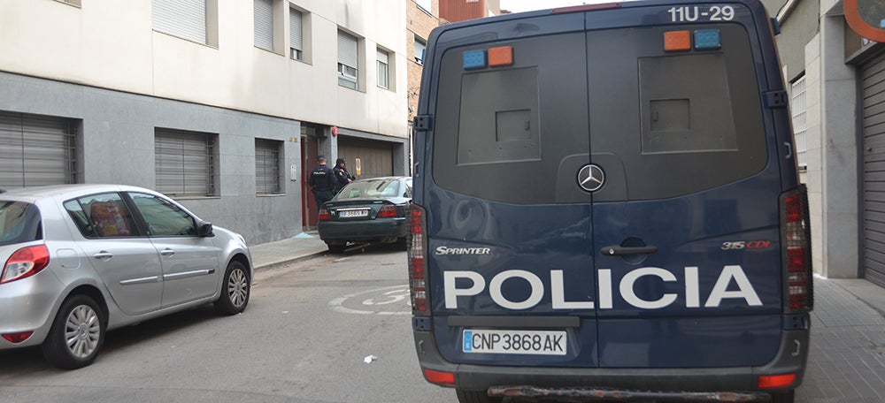 Operatiu Policial carrer Lepant. Autor: Davio B.