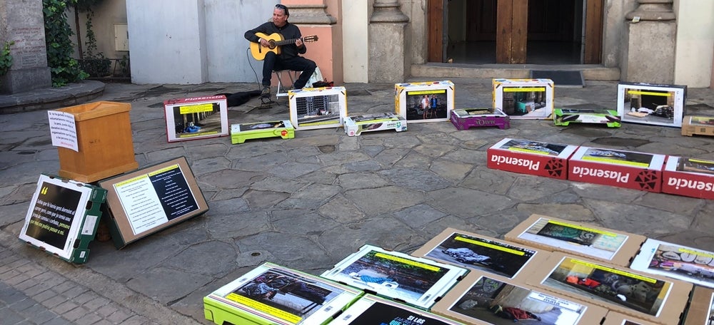 Exposició fotogràfica sobre el sensellarisme, per Joan Cerdà. Autor: cedida